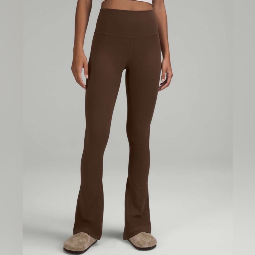 Lululemon Align High-Rise Mini Flare Pant 32" Size 6 in Java